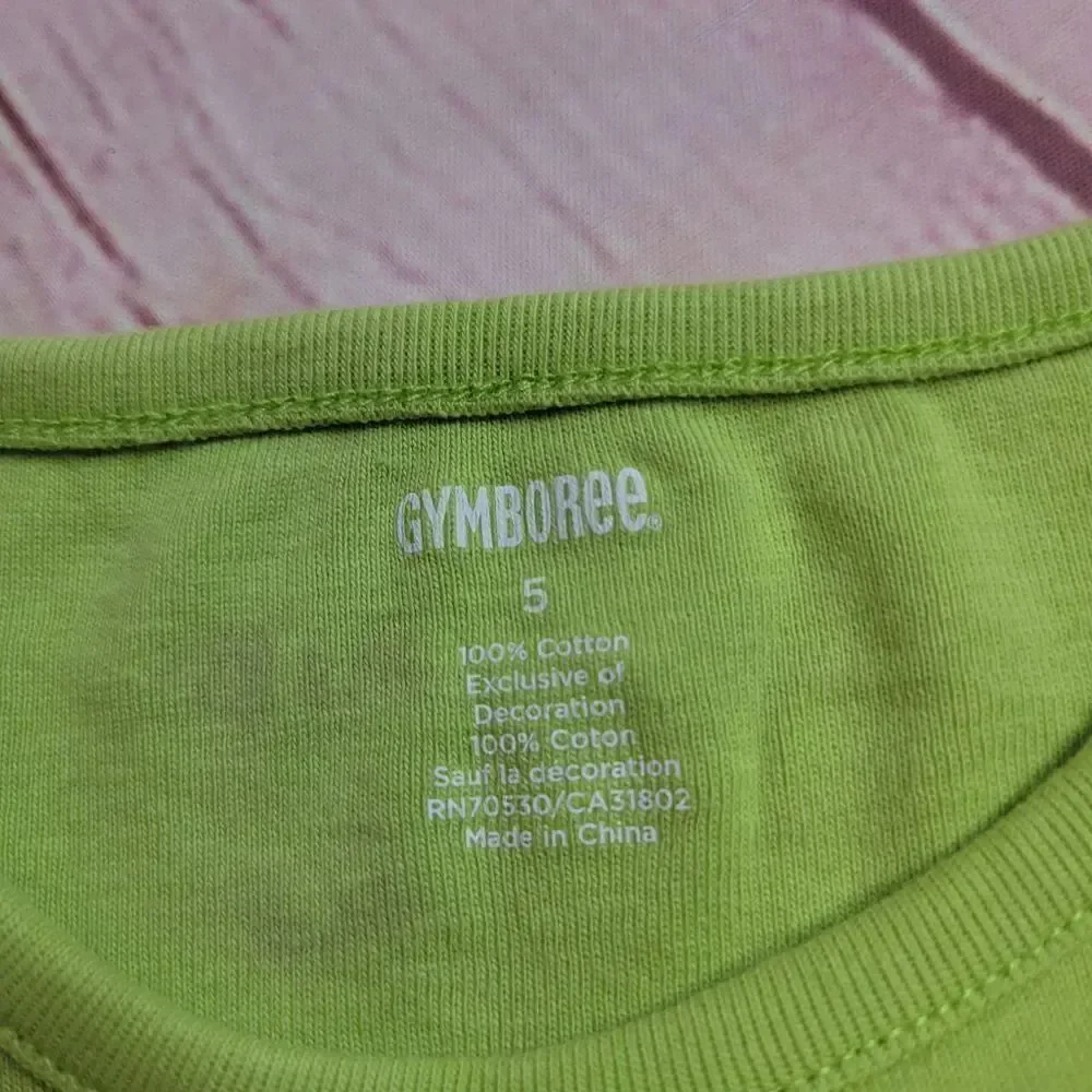 Gymboree Christmas tree shirt 5
